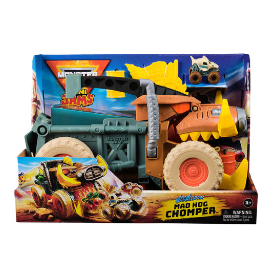 Monster Jam Mini Megalodon Warthog Playset