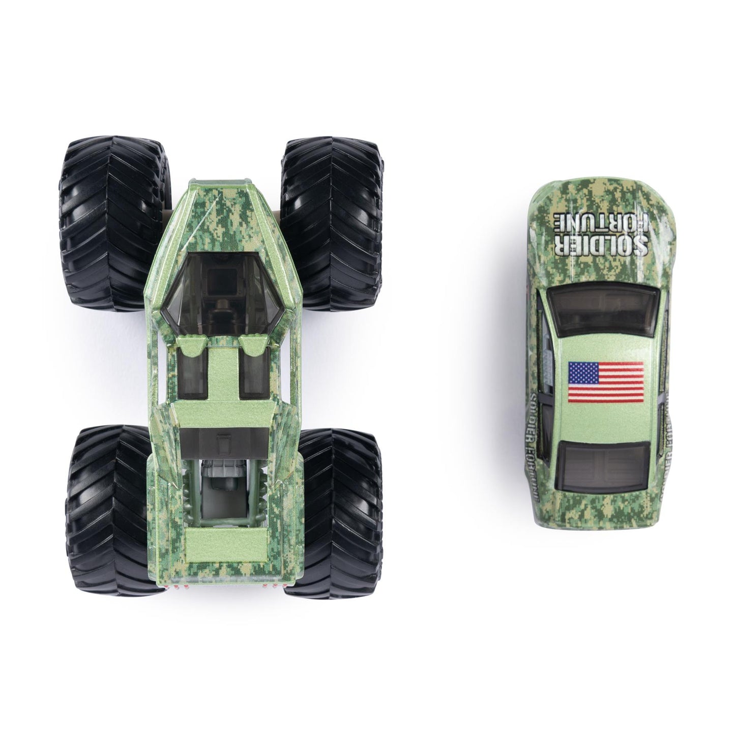 1:64 Soldier Fortune Truck & Car Set