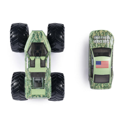 1:64 Soldier Fortune Truck & Car Set