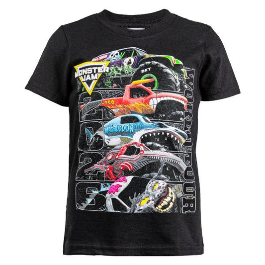 2026 Monster Jam Black Tour T-shirt
