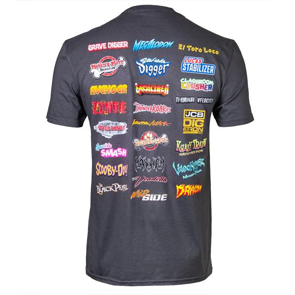 Monster Jam World Finals 2025 Exclusive Truck Grey T-shirt