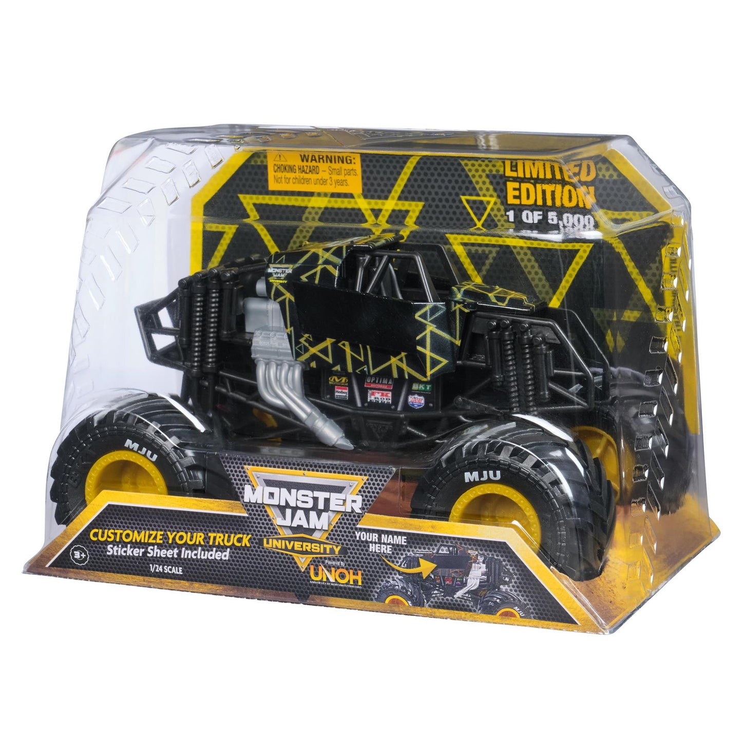 Limited Edition 1:24 Monster Jam University Customizable Exclusive