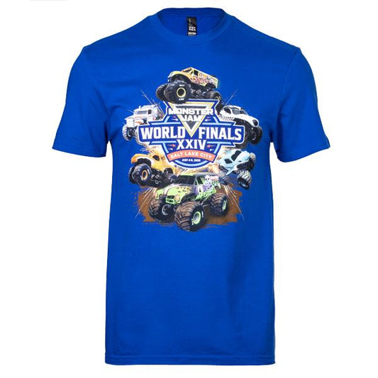 Monster Jam 2025 World Finals Blue Truck T-shirt