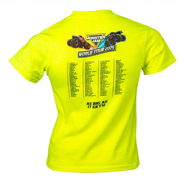 Monster Jam 2025 Tour Youth T-shirt