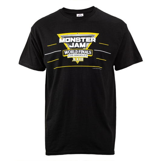 Monster Jam World Finals 2024 LA Logo Bars T-shirt in Black