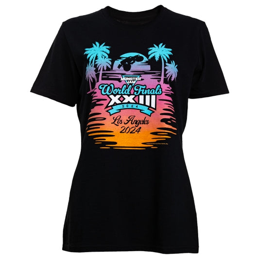 2024 Monster Jam World Finals LA Palms Ladies T-shirt