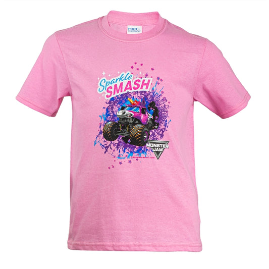 Monster Jam Sparkle Smash Youth T-shirt