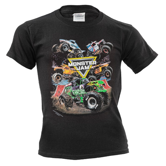 Monster Jam 2023 Tour Black Youth T-shirt