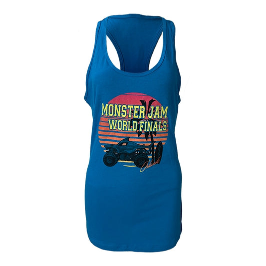 Monster Jam World Finals Ladies Tank Top - Large