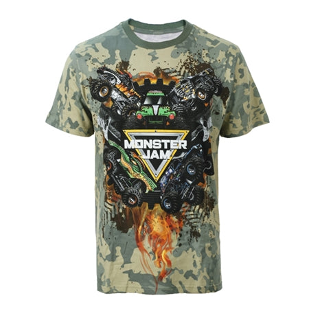 Monster Jam Series Camo T-shirt