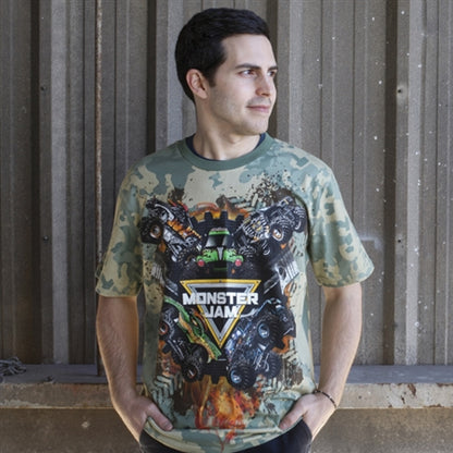 Monster Jam Series Camo T-shirt