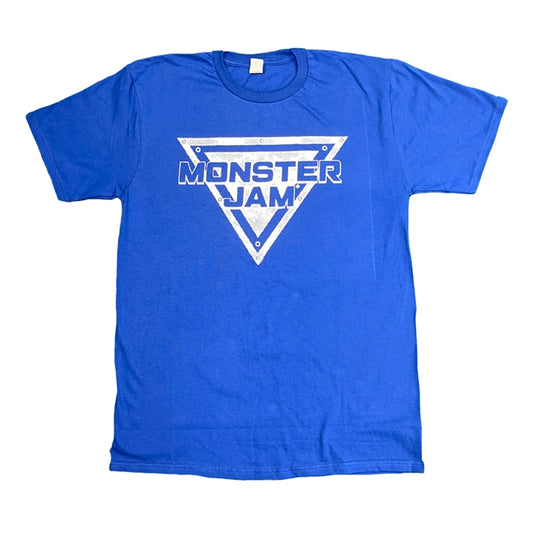 Monster Jam Distressed Blue T-shirt