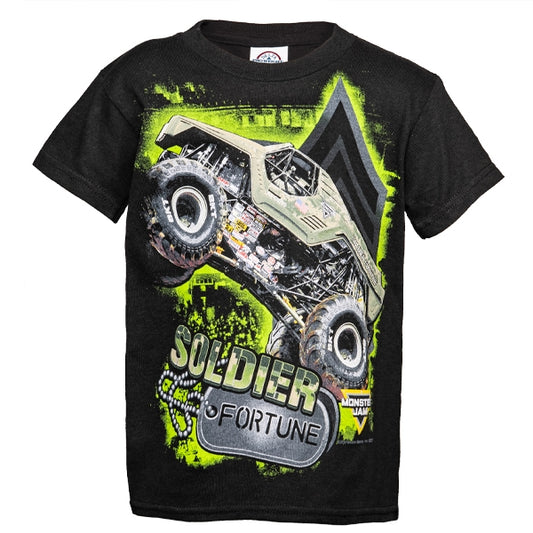 Solider Fortune Glow Youth T-shirt - Youth X-Small