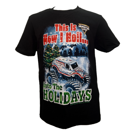 Monster Jam Holiday Youth T-shirt