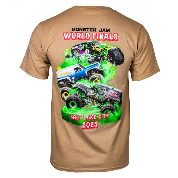 Monster Jam 2025 World Finals Grave Digger Truck T-shirt