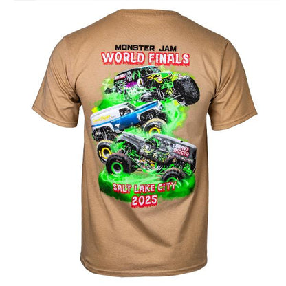 Monster Jam 2025 World Finals Grave Digger Truck T-shirt