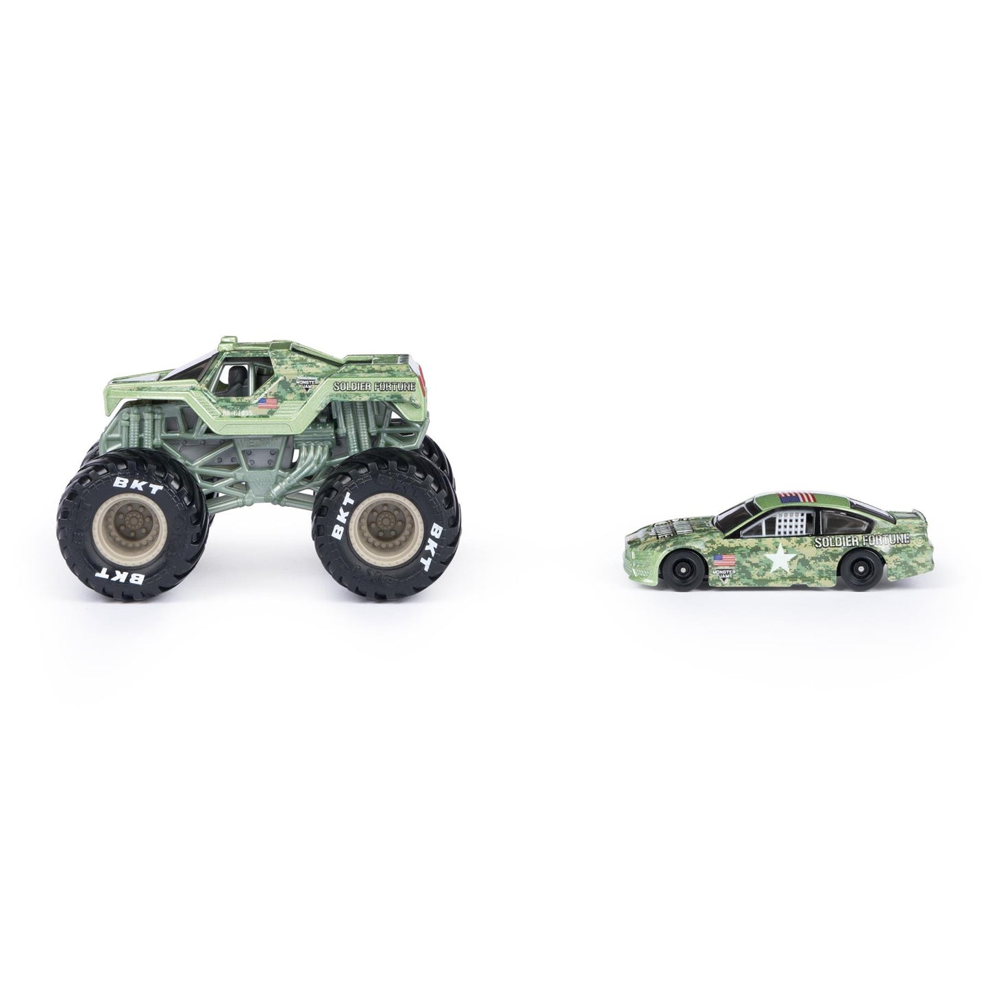 1:64 Soldier Fortune Truck & Car Set