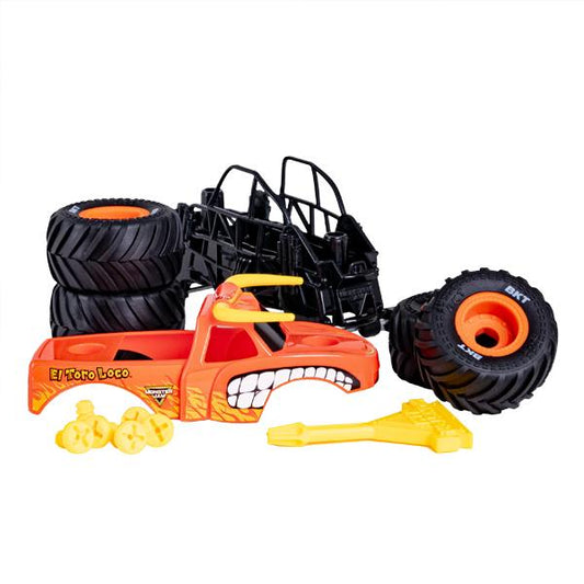 1:32 Mechanix El Toro Loco Build & Re-build Truck