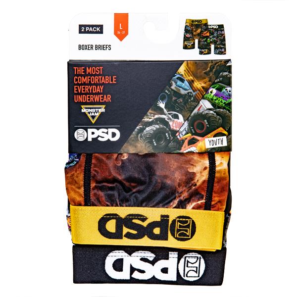Monster Jam PSD 2 Pack Youth Shorts
