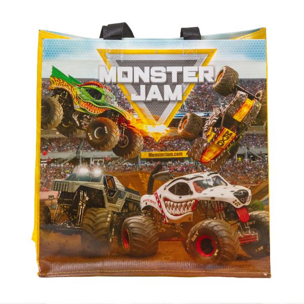 Monster Jam Go Big! Reusable Bag