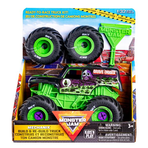 1:32 Mechanix Grave Digger Build & Re-Build Truck